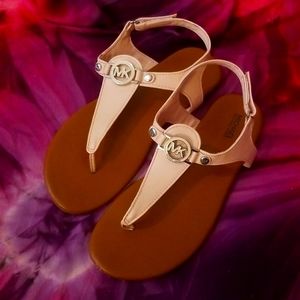 Michael Kors Hedley Blush sandals size 5